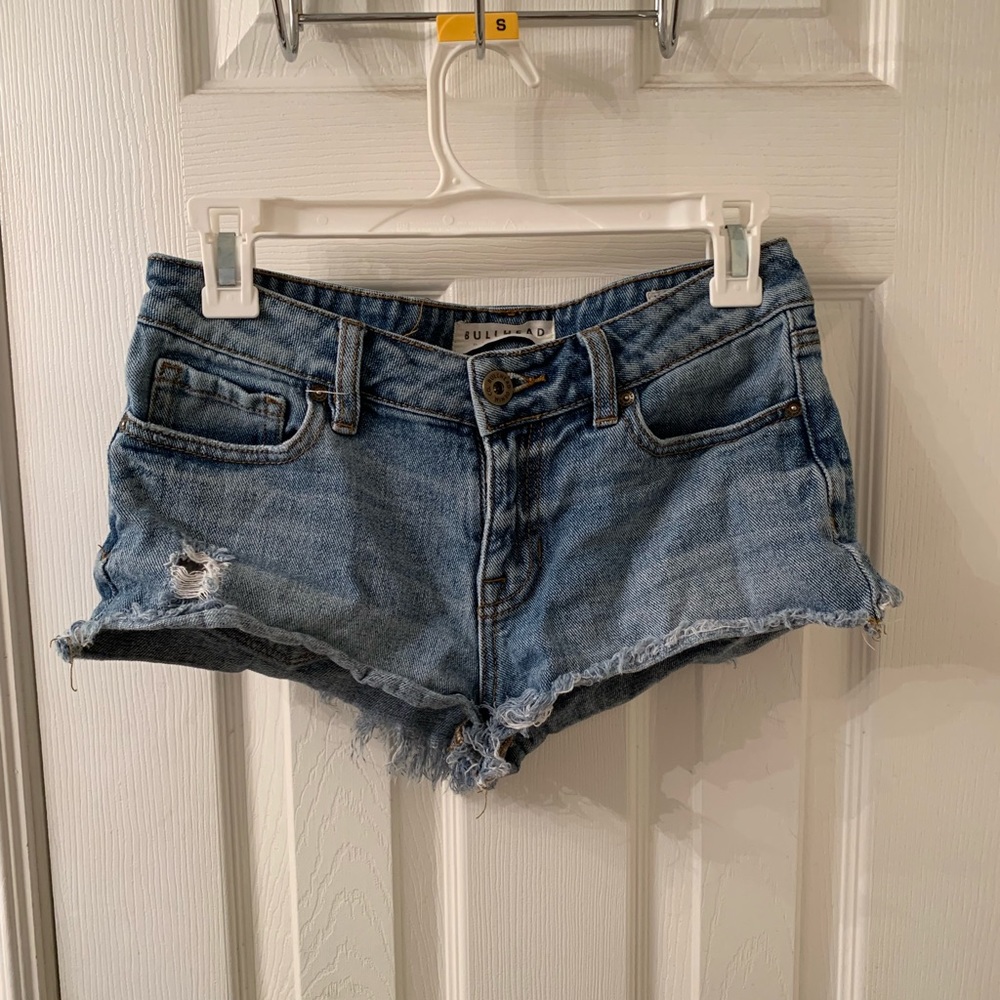 Low Rise Jean Shorts!